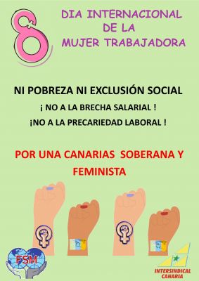 NI POBREZA NI EXCLUSIÓN SOCIAL POR UNA CANARIAS SOBERANA Y FEMINISTA
